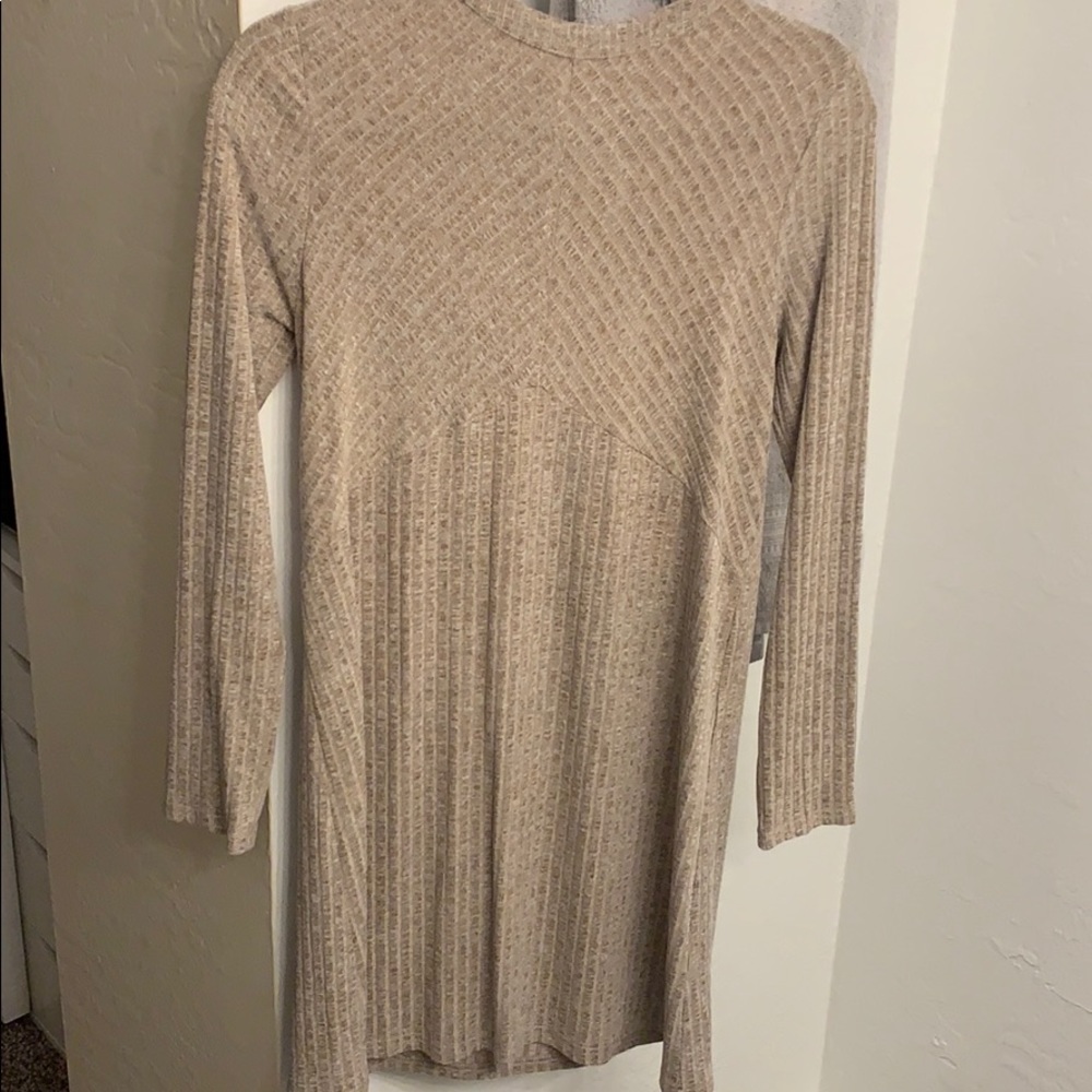 Tan Dress